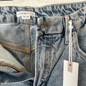 Good American distressed jeans
